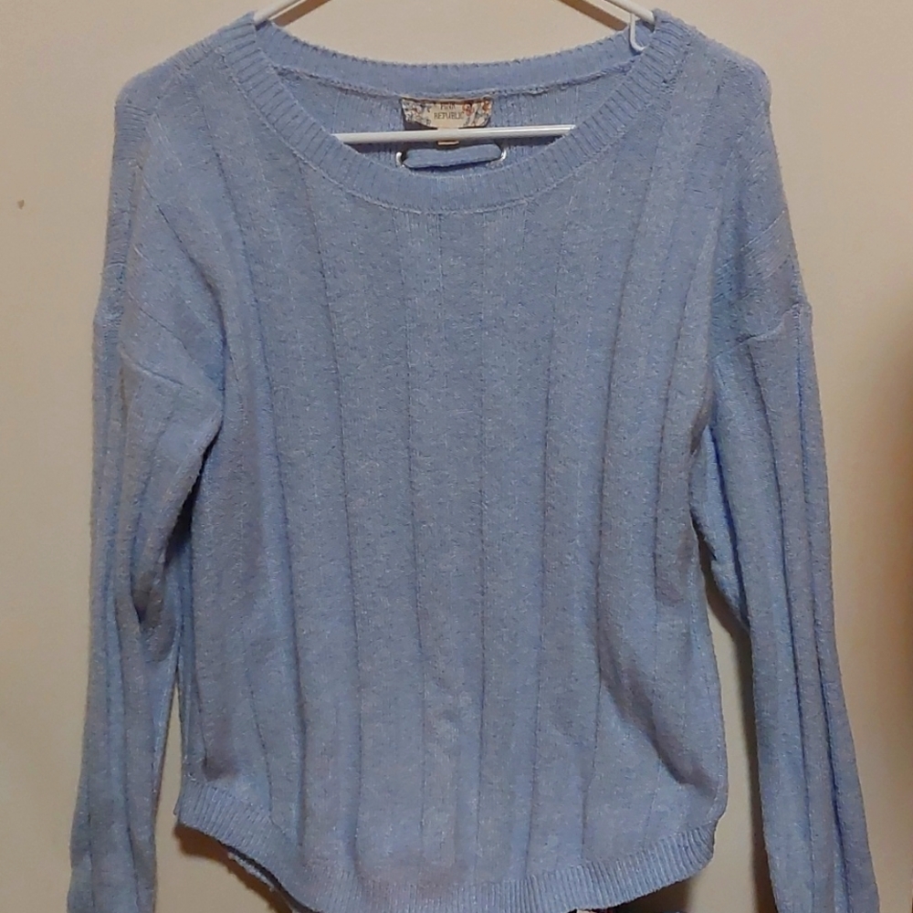 Light blue Pink Republic sweater
